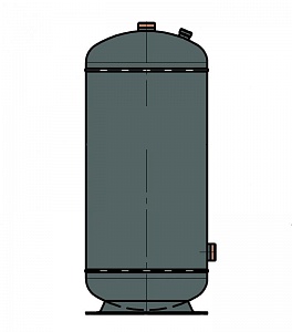 AFrost Вертикальные ресиверы AF-LR- 10,0 ... 24,0